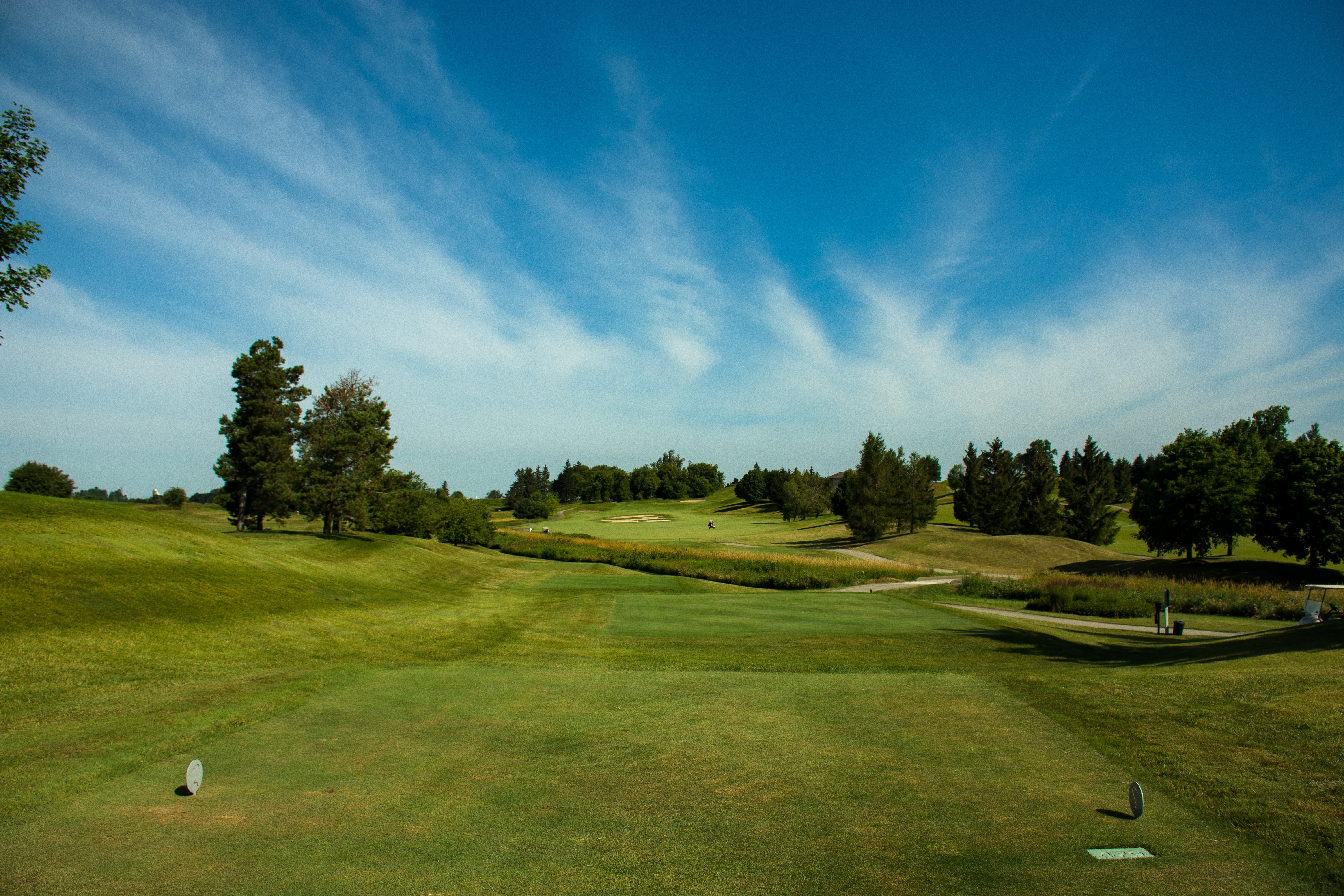 Golf course using premium natural minerals